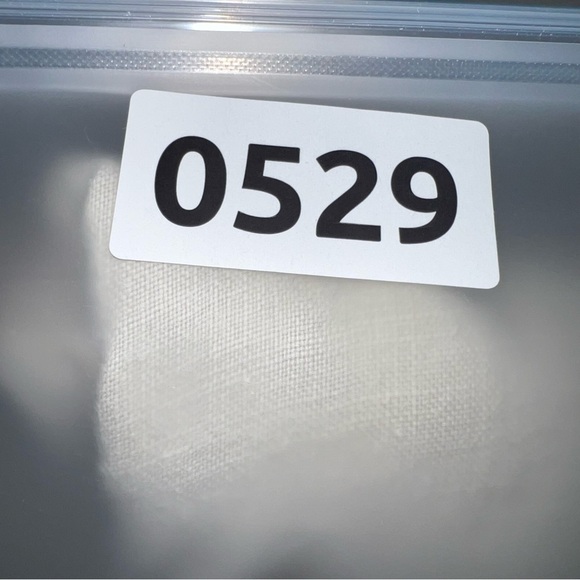 Company Ellen Tracy Linen Blouse Women’s Large Sand Zip Front Roll Sleeve Top - Picture 10 of 13